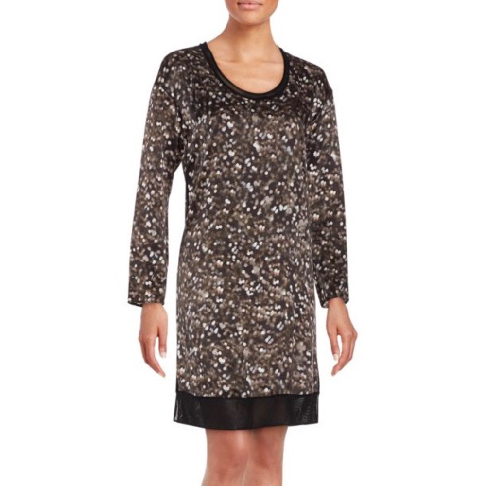 NWT Rag & Bone Silk Long Sleeve Shift Dress